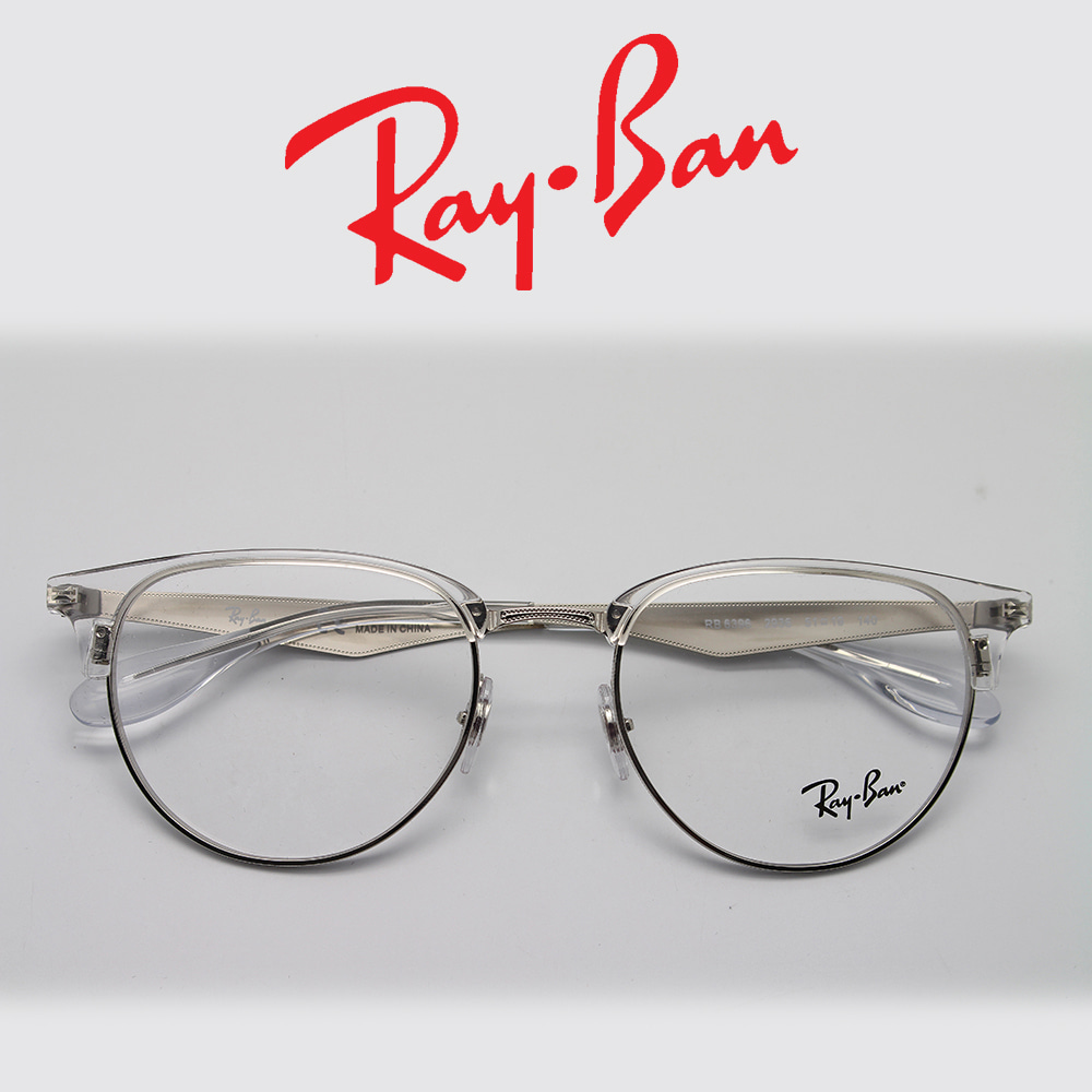 RayBan 레이밴 투명하금테 안경 RB6396 2936